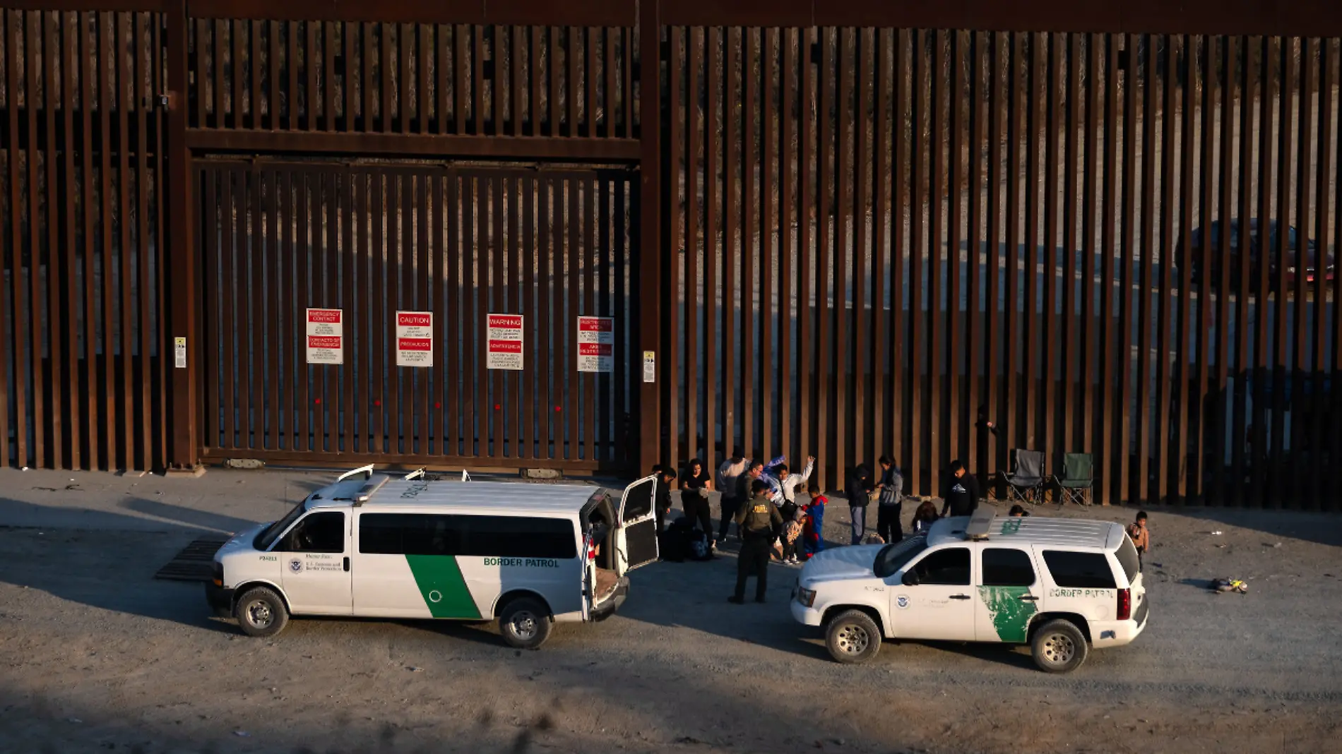 Detención de migrantes en redada de Trump